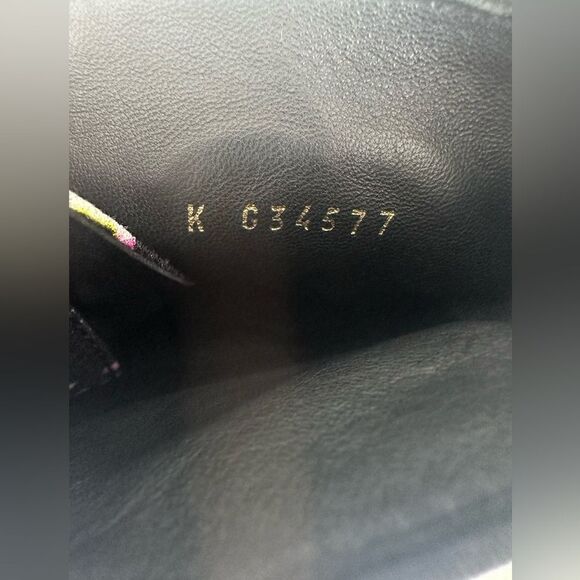 Chanel 2019 Interlocking CC Logo Multi Colored Combat Boots Size 37.5 - Picture 6 of 13